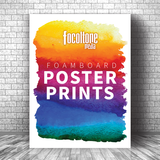Large Format Foam Board Poster